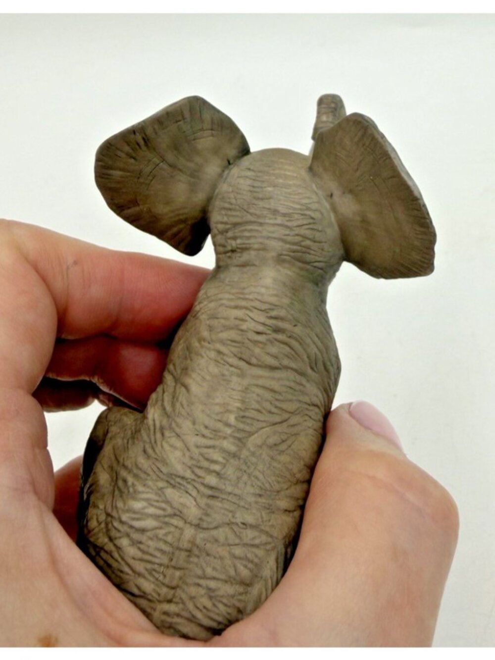 Vintage Lenox Smithsonian African Baby Elephant Showering Figurine 1993 - Picture 14 of 16
